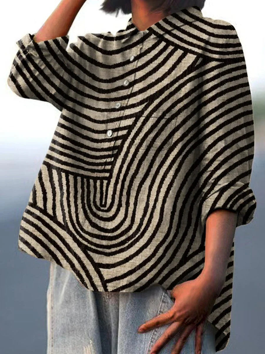 Damen Leinenbluse