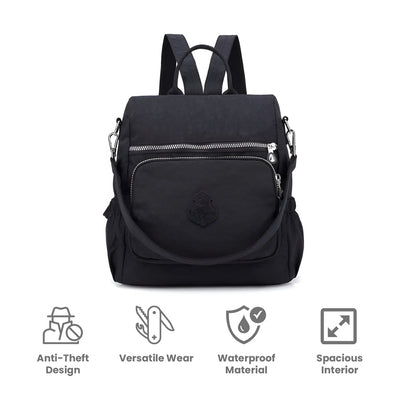 Xena | Versatile Anti-Theft Crossbody Backpack