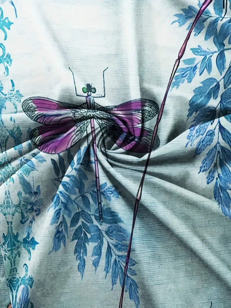 LOUSEYA – Bluse mit Schmetterlingsprint
