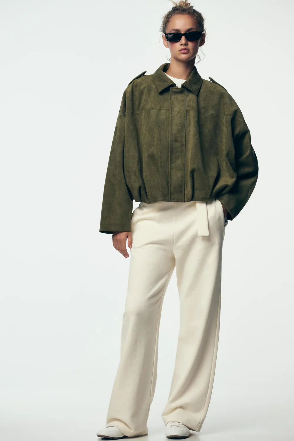 HALEY - Oversize-Jacke aus Wildleder Lässige Eleganz