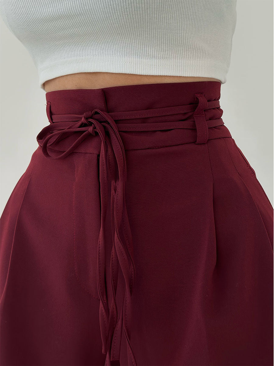 BIBI - Weite Hose mit hoher Taille