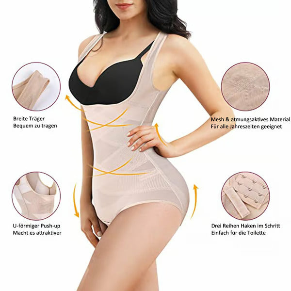 Shapewear - Bodysuit mit hoher Taille