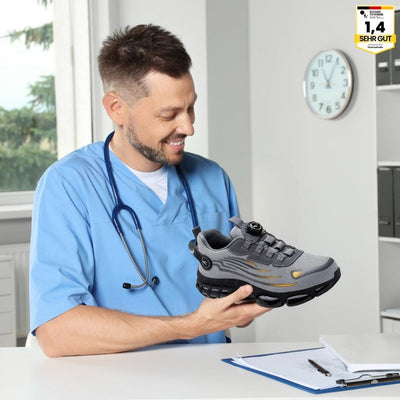 SafeStep - ergonomischer und schmerzlindernder Sicherheitsschuh
