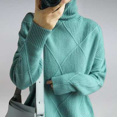 Pull col roulé Milena