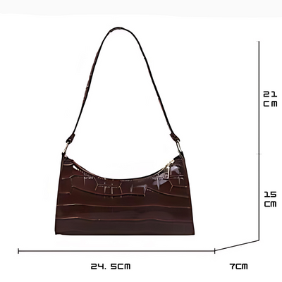 Sac en cuir brillant Serenité
