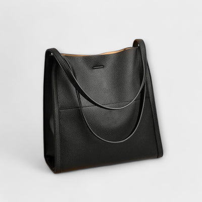 Victoria Noir - Sac en cuir fait main
