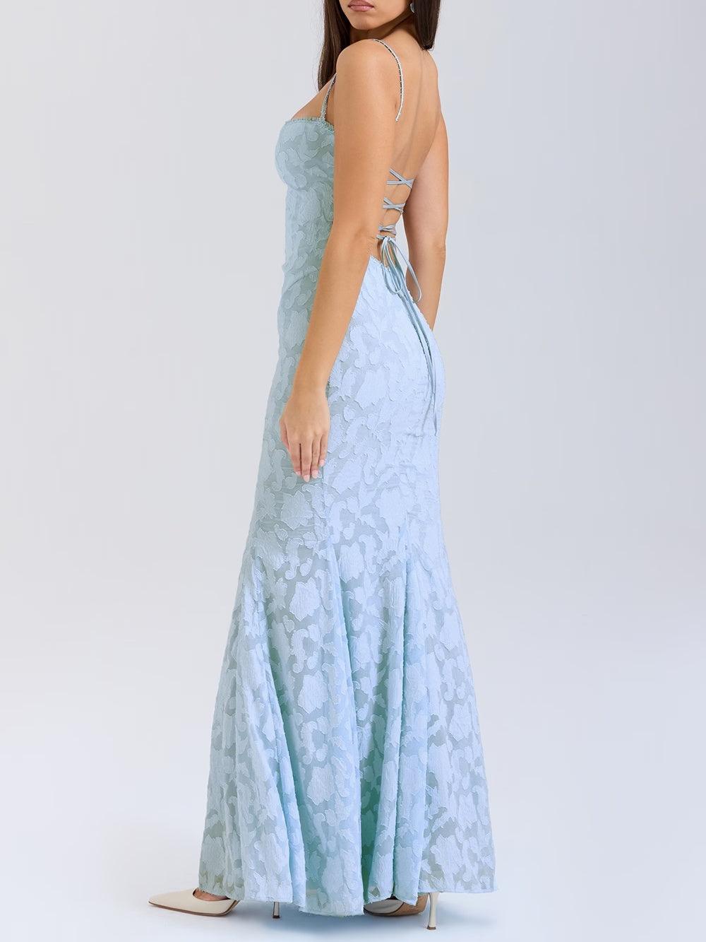 LINAYA - Robe longue avec queue de poisson