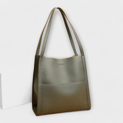 Victoria Noir - Sac en cuir fait main