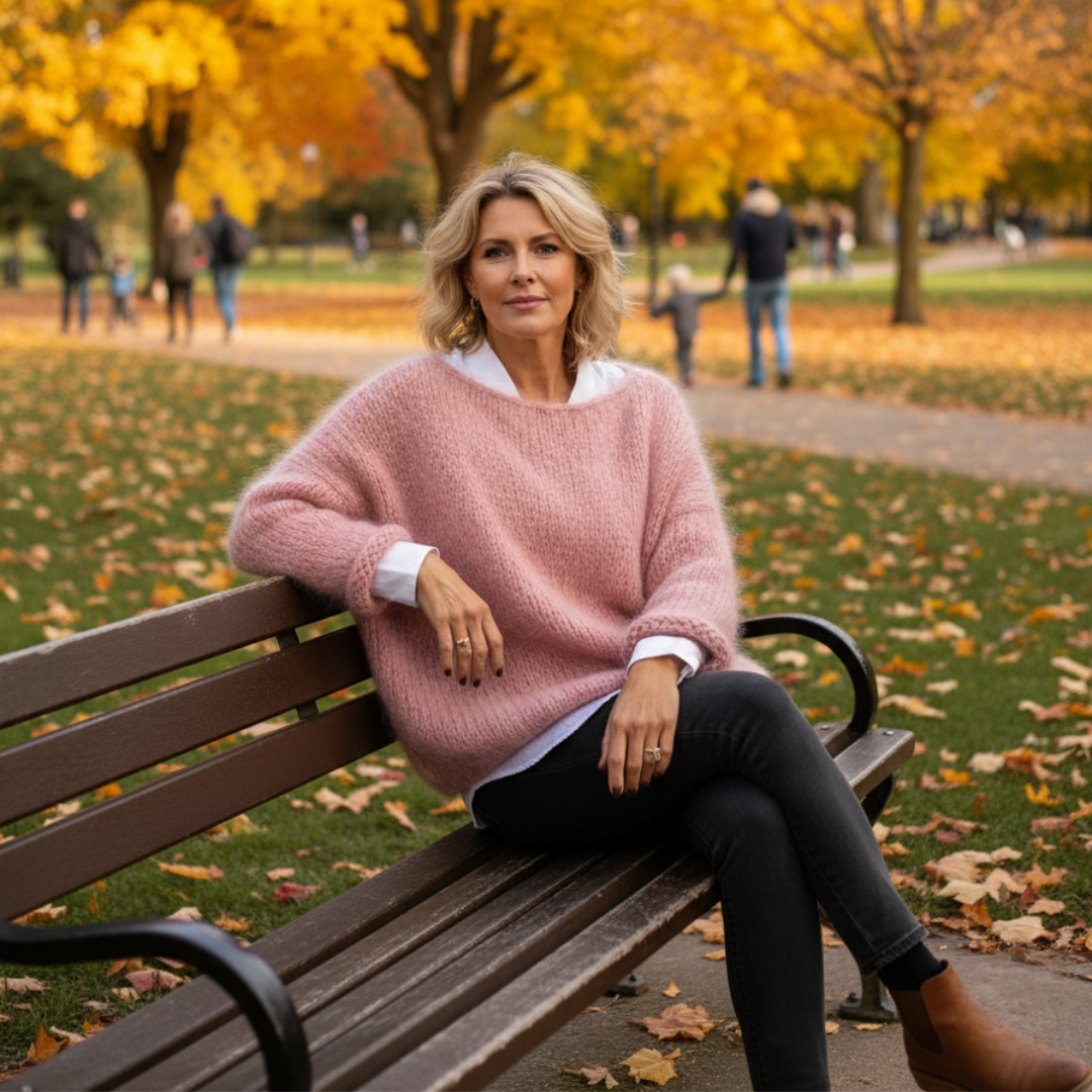 Sofira - Zeitloser Strickpullover mit Weicher Optik