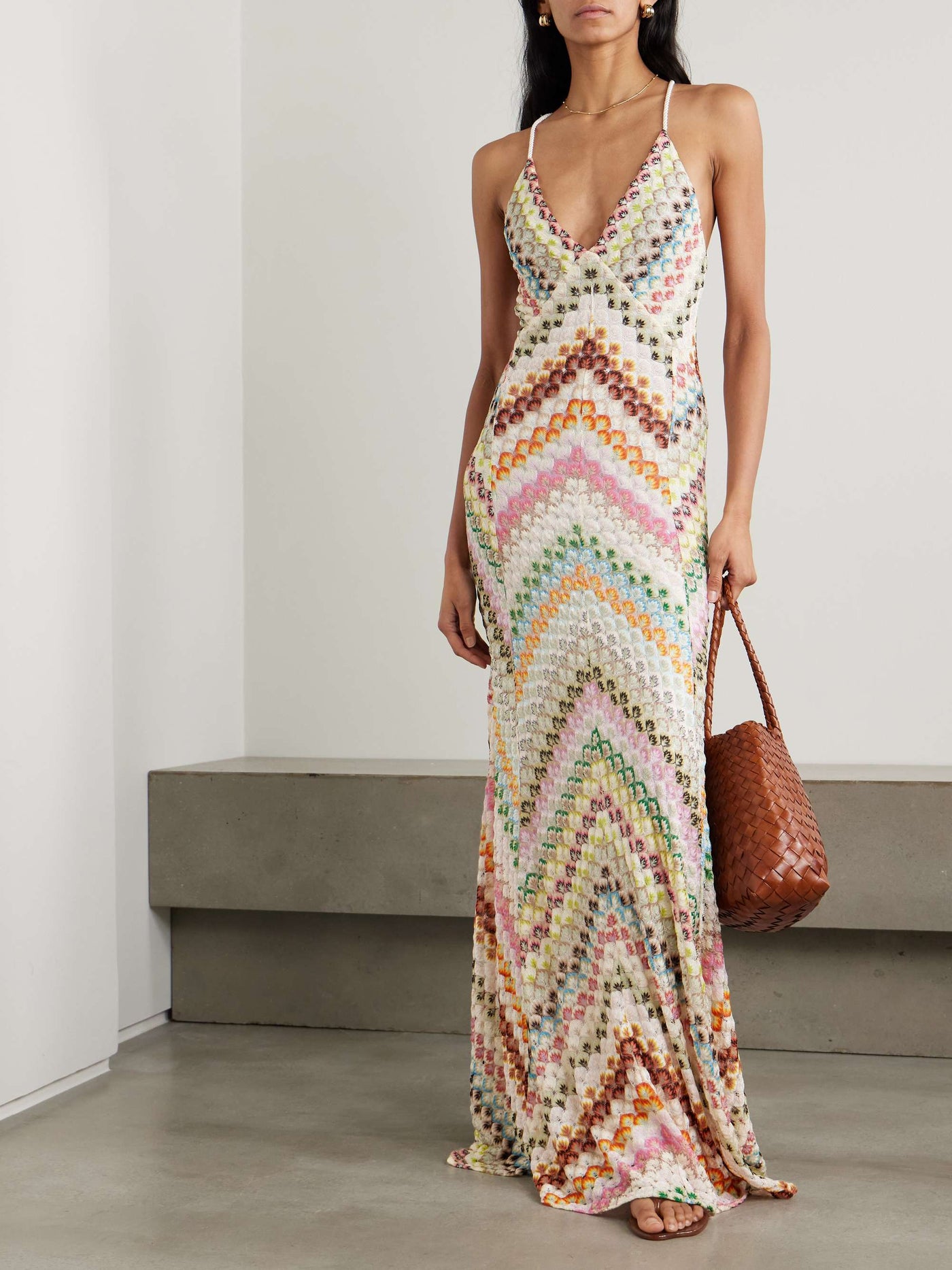 Yelsa - Robe longue en tricot