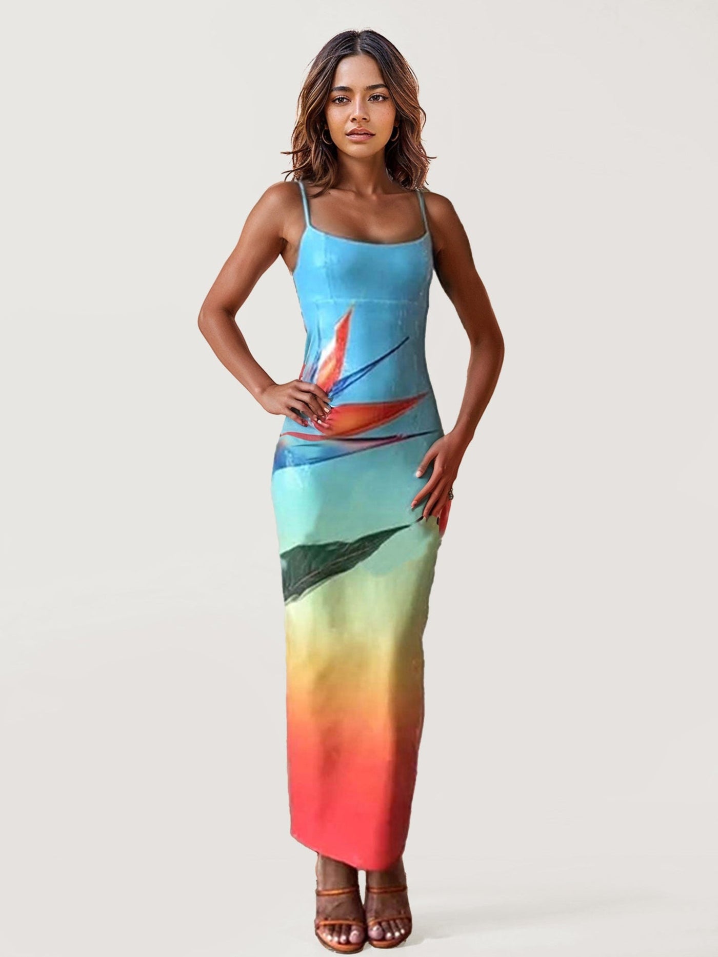 Paradise – Maxikleid mit Print
