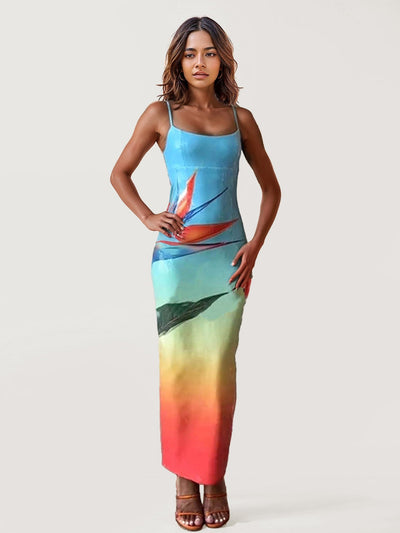 Paradise – Maxikleid mit Print