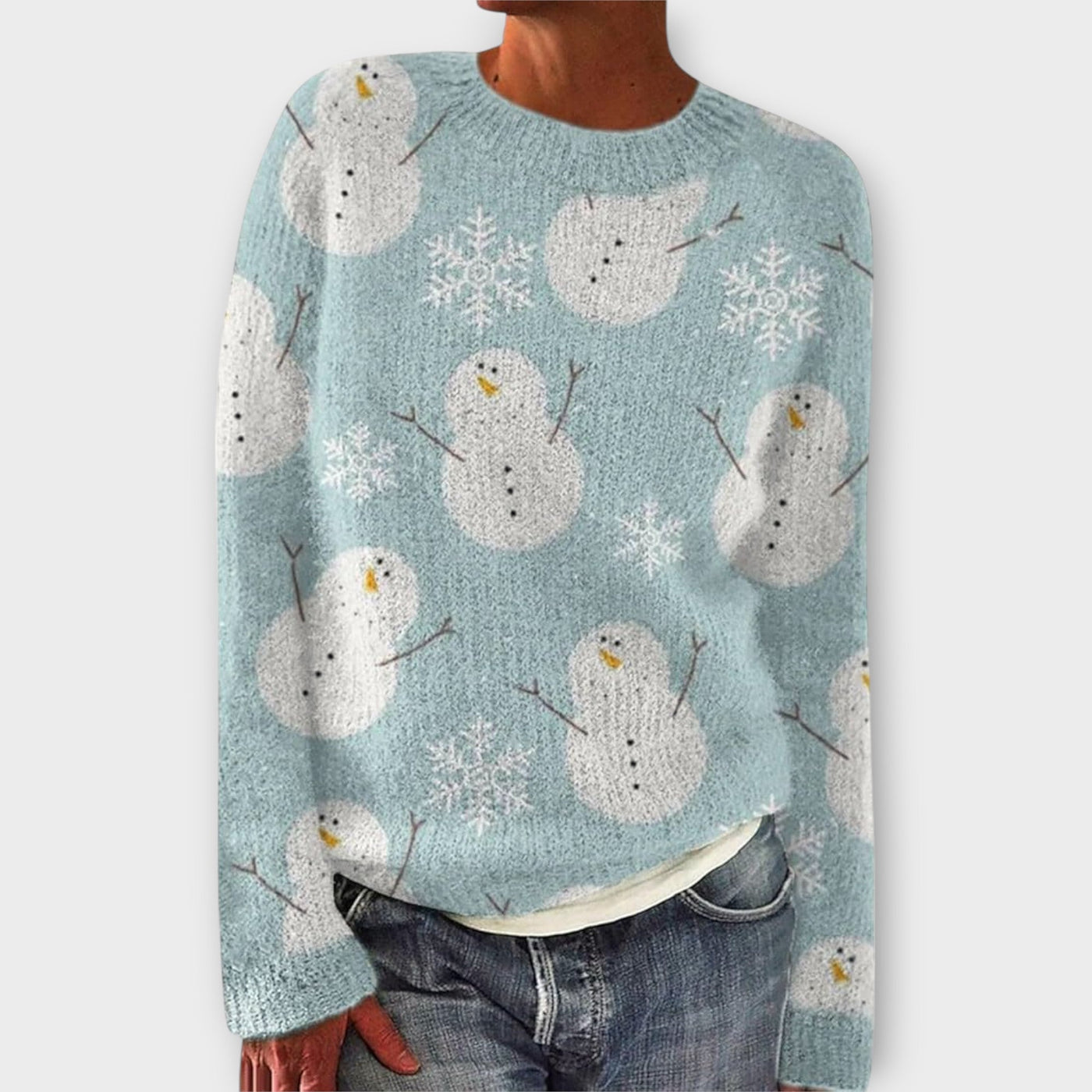 Pull de Noël chaud et confortable Simone
