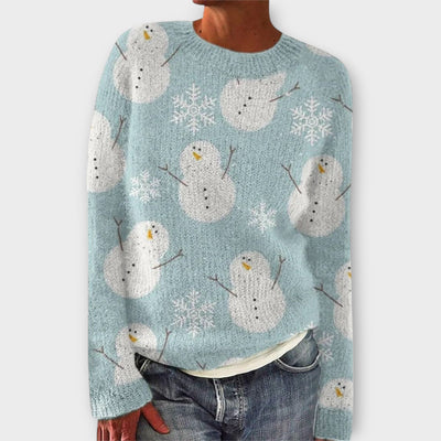 Pull de Noël chaud et confortable Simone