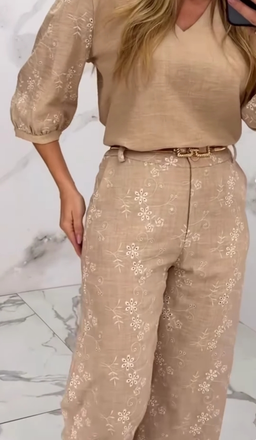 TEYA - Stickerei Textur Set