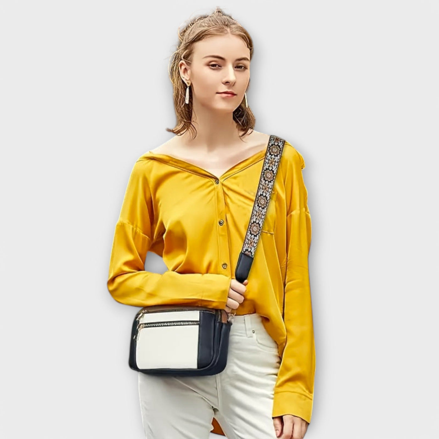 RANA - Sac bandoulière en cuir vegan