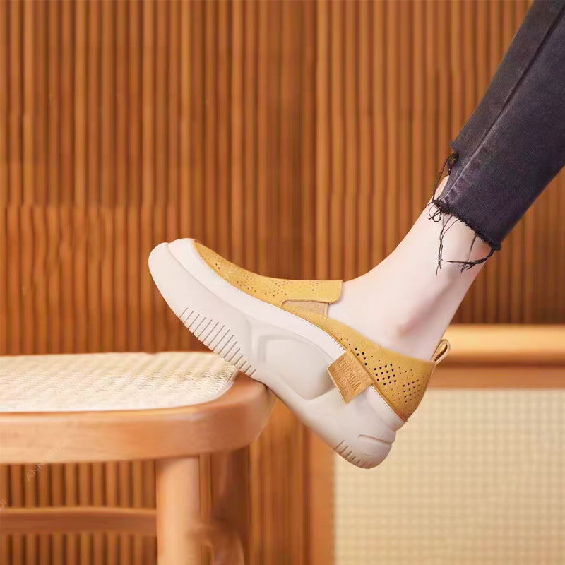 Atmungsaktive Slipper für Damen mit weicher Sohle