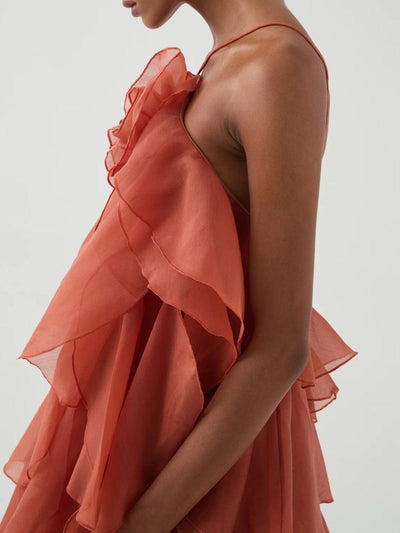 KAYALI - Robe longue superposée haut de gamme