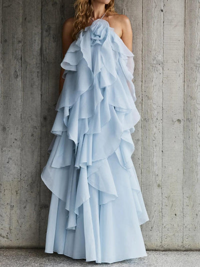 KAYALI - Robe longue superposée haut de gamme