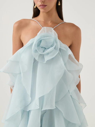 KAYALI - Robe longue superposée haut de gamme