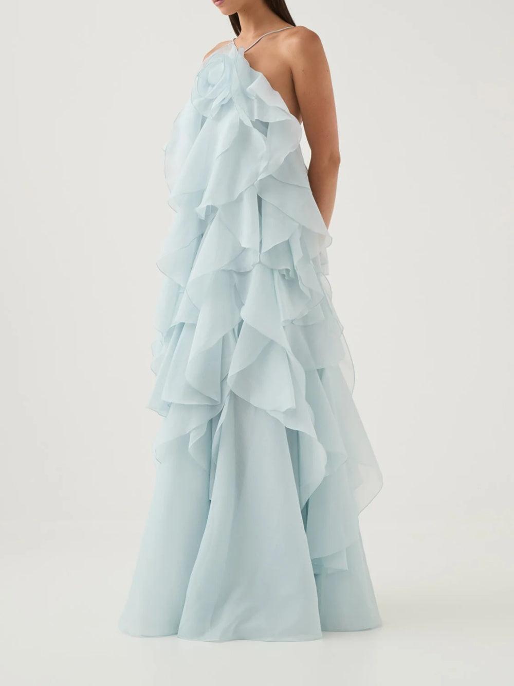 KAYALI - Robe longue superposée haut de gamme