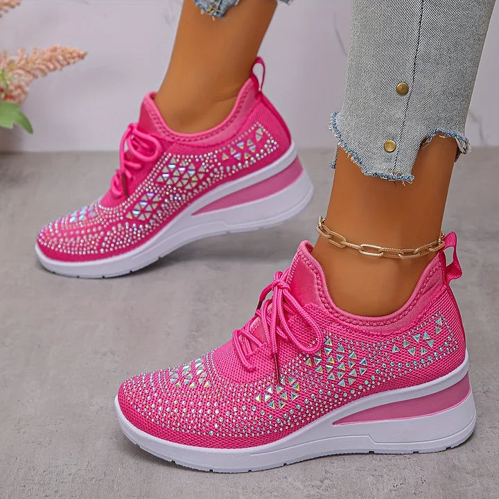 Venice - Orthopädische Turnschuhe mit Pailletten