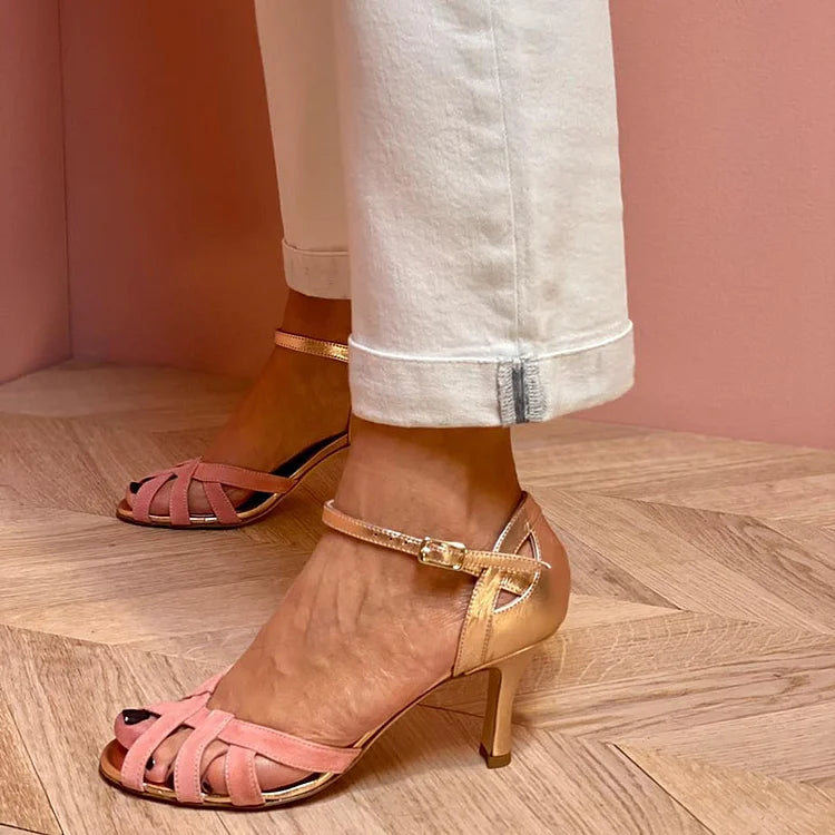 LENA - Absatzschuhe mit ausgehöhltem Riemchen