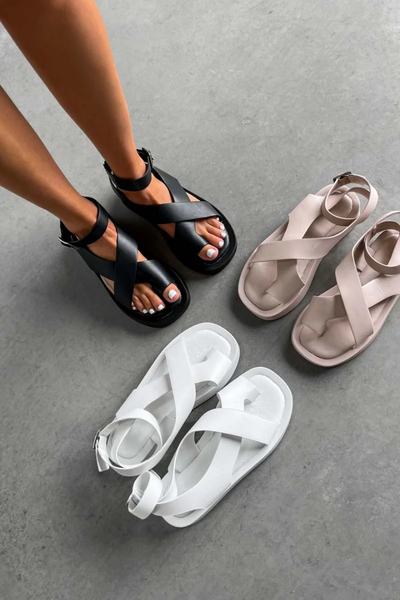 Rose - Sandales orthopédiques pour plus de confort
