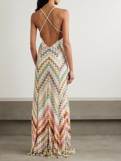 Yelsa - Robe longue en tricot