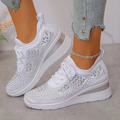 Venice - Orthopädische Turnschuhe mit Pailletten