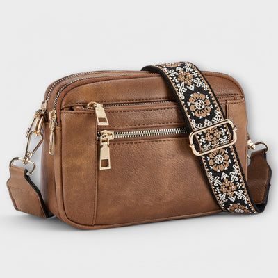 RANA - Sac bandoulière en cuir vegan