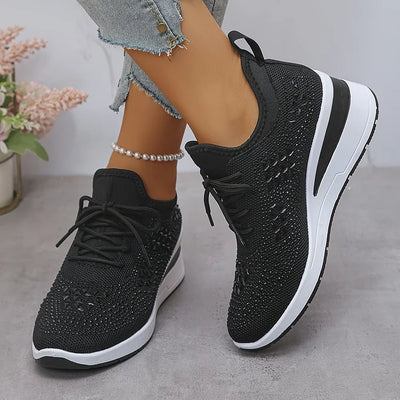 Venice - Orthopädische Turnschuhe mit Pailletten