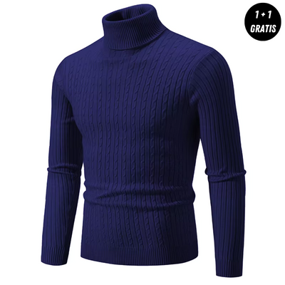 Pull col roulé chaud ENZO (1+1 offert)