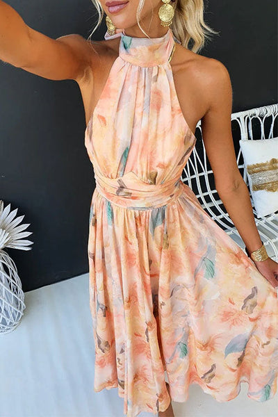 IBELLA - Robe d'été aquarelle