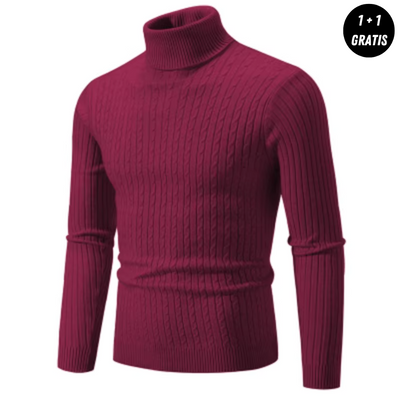 Pull col roulé chaud ENZO (1+1 offert)