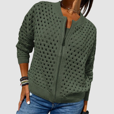 Barbara - Premium Strickjacke