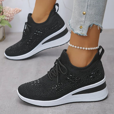 Venice - Orthopädische Turnschuhe mit Pailletten