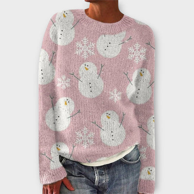 Pull de Noël chaud et confortable Simone