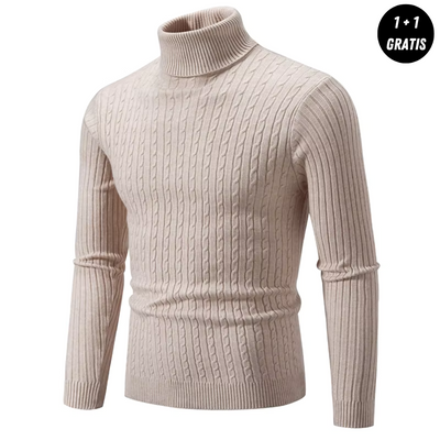 Pull col roulé chaud ENZO (1+1 offert)