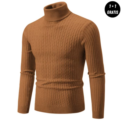 Pull col roulé chaud ENZO (1+1 offert)