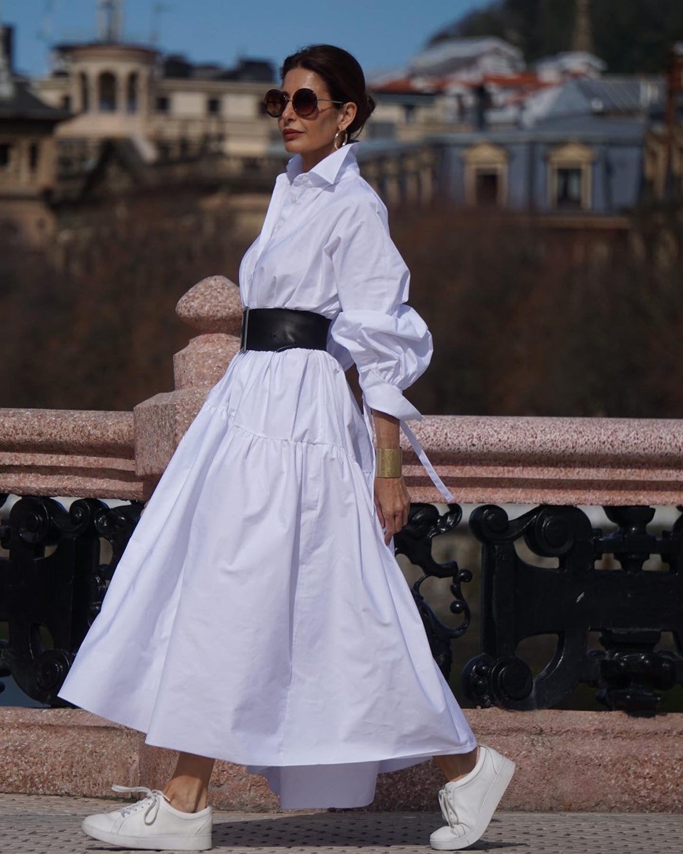 Charlotte - Robe ample blanche