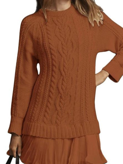 HEWA - Mini-Kleid aus Strick mit gedrehtem Schnitt