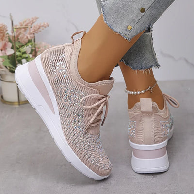 Venice - Orthopädische Turnschuhe mit Pailletten