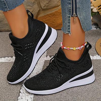 Venice - Orthopädische Turnschuhe mit Pailletten