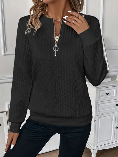 Pull zippé Lucia