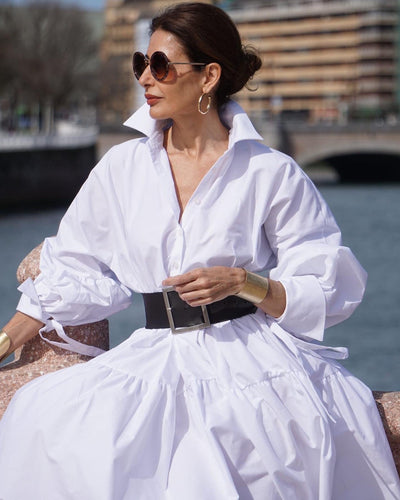 Charlotte - Robe ample blanche
