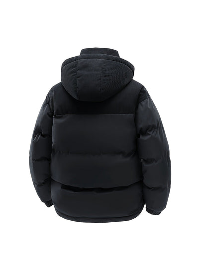 Doudoune à capuche de loisirs avec rembourrage