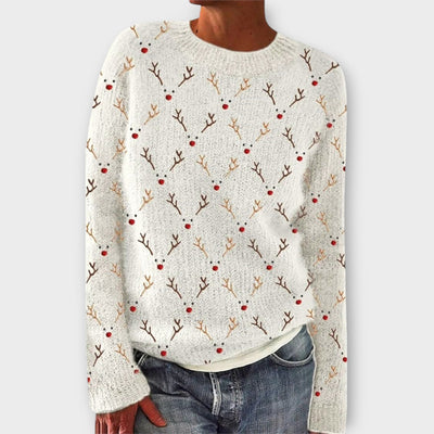 Pull de Noël chaud et confortable Simone