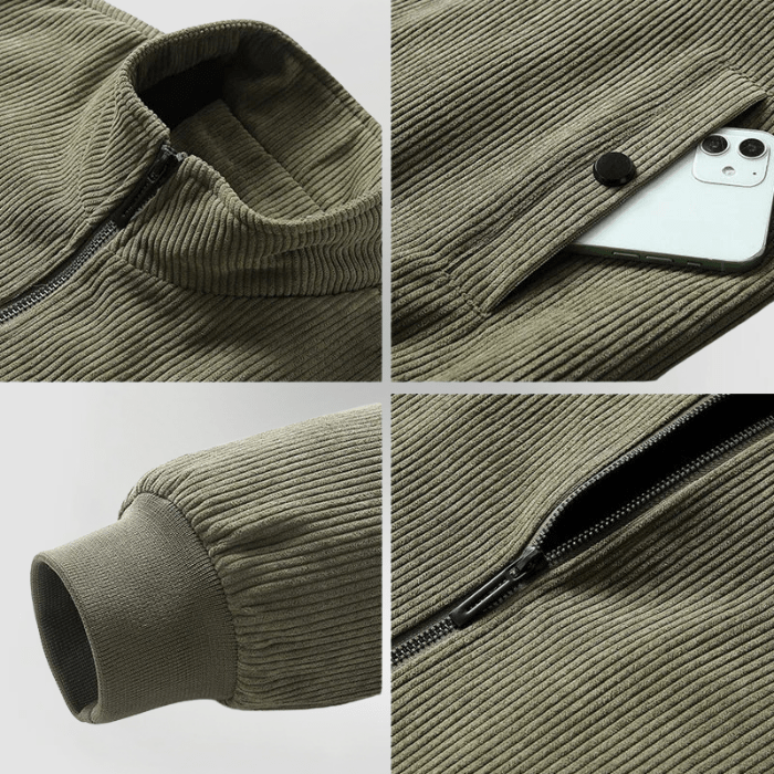 UDO - VESTE EN VELOURS CÔTELÉ AVEC DOUBLURE POLAIRE