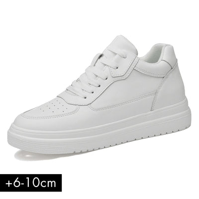 Blanc - Chaussures décontractées surélevées